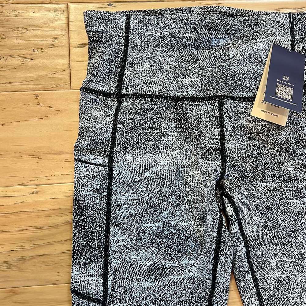 NWT!  White/Black Athletic Pants